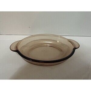Corning Vision Small Casserole Amber V-14-B No Lid Vtg